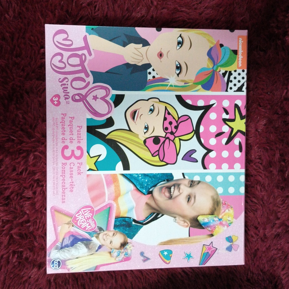 Jojo Siwa puzzle paquet stickers